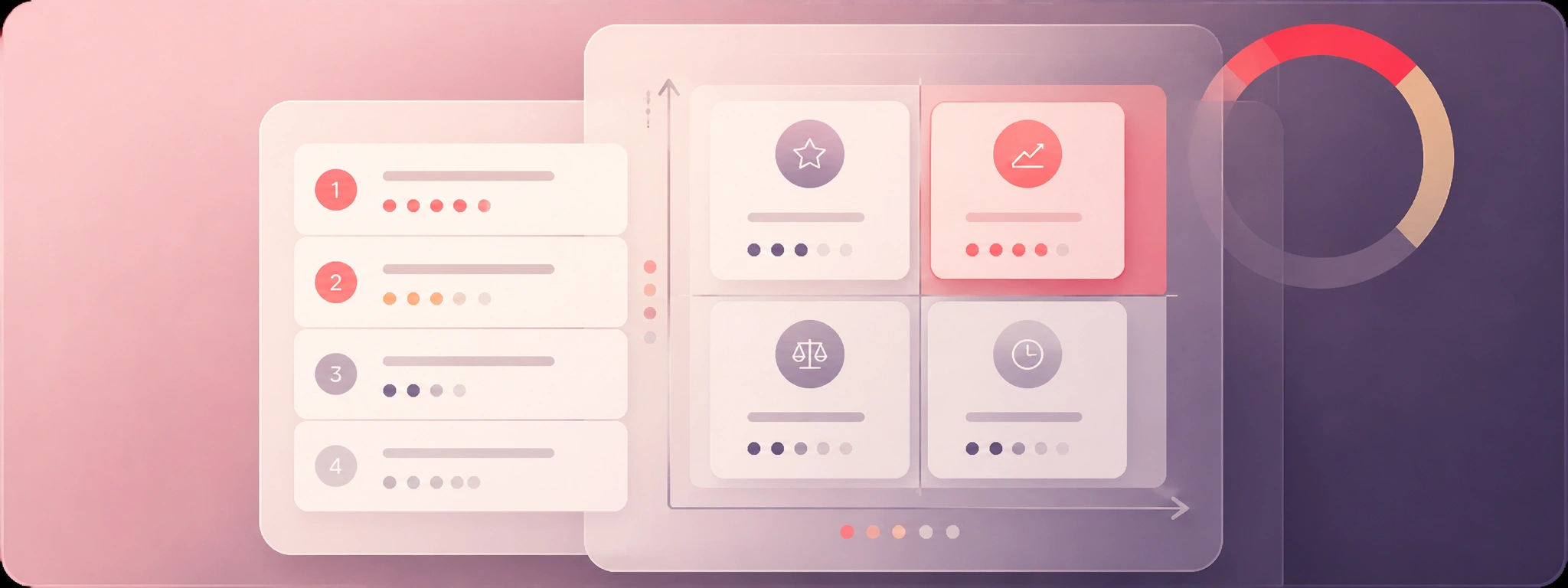 AI Use Case Prioritization Matrix preview with ranked opportunities and value-feasibility scoring